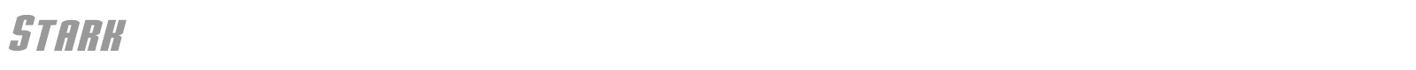 Stark font preview